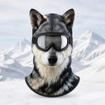 3D Skidmask med Öron – HD Tryck